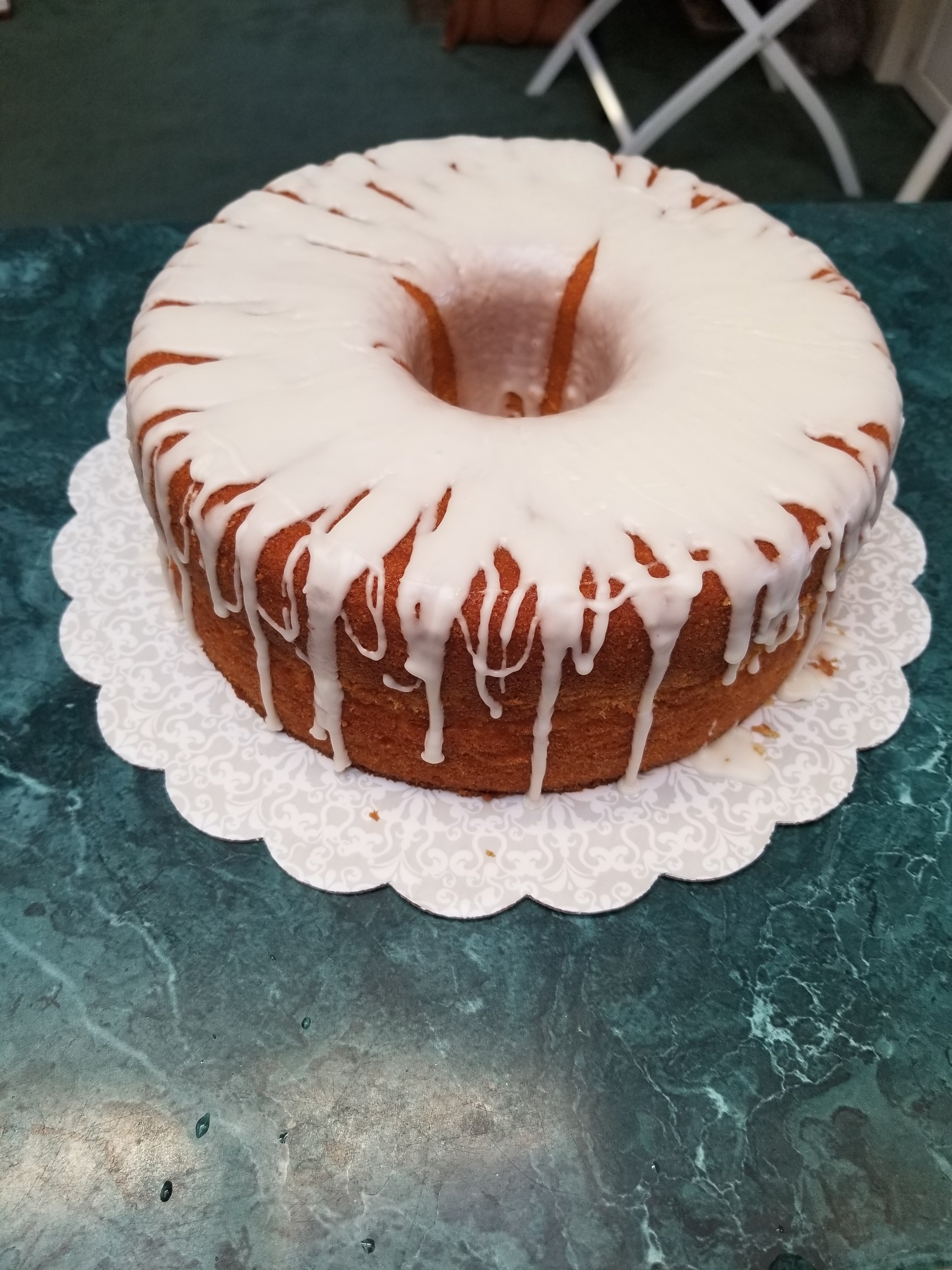 Vanilla bean pound cake